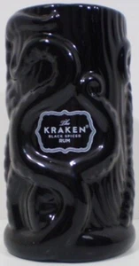 Taza Tiki Ron Especiado Negro Kraken Libera el Kraken - Imagen 1 de 6