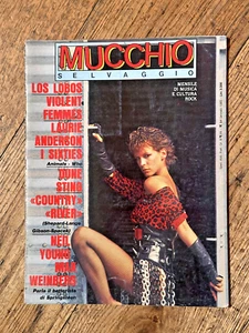 RIVISTA MUCCHIO N.84-1985|LOS LOBOS-VIOLENT FEMMES-NEIL YOUNG-ANIMALS-WHO-STING - Bild 1 von 1