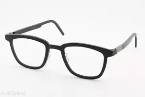 Lindberg Acetanium 1037 AG44 Cuadrado Borde Completo Gafas Marcos Negro Mate 49mm - Imagen 1 de 12