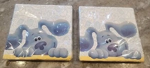 (2) BLUES CLUES Happy Birthday Party supplies beverage PAPER NAPKINS 16pcs 2 ply - Picture 1 of 3
