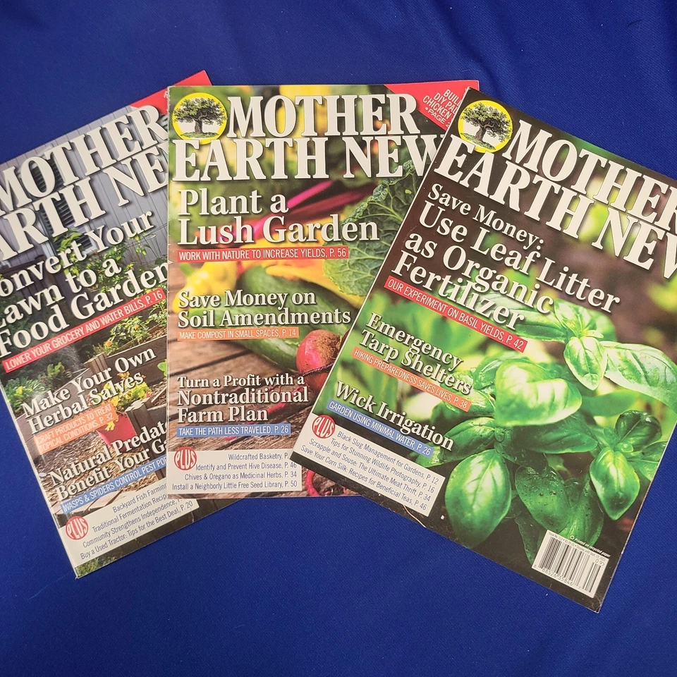 Self-reliance Magazine Mother Earth News October 2016 Off-grid Chainsaws