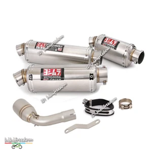 Silenciador deflector de escape deslizable tubo de enlace medio para Benelli TNT125 TNT135 2017-2024 - Imagen 1 de 13