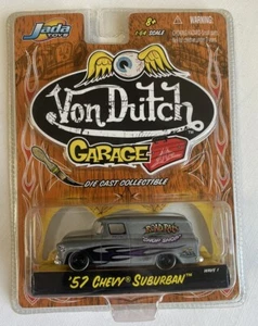 '57 Chevy Suburban von Dutch Garage Straße Ratten Hacken Shop Jada Spielzeug 1:64 - Bild 1 von 5