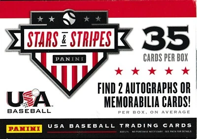 2020 Panini Stars & Stripes USA Baseball Retail Singles 1-100 Pick Your Card - Image 1 of 3