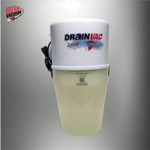 Drainvac Central Vacuum 100% Refurbish – 120V, 1100W – Works Perfectly - 9 Gal - Picture 1 of 9