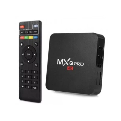 Android tv box wifi internet smart tv full hd 1080p 32 gb mxq pro 4k - Immagine 1 di 4