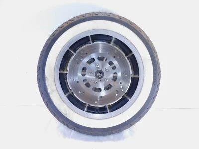 Harley Davidson EVO Tour Electra Glide Road King 10 Spoke Front Wheel Rim & Tire - Image 1 of 4