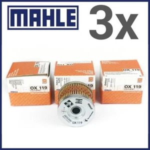3x Mahle Filtro Olio Ox 119 OX119 - Foto 1 di 1
