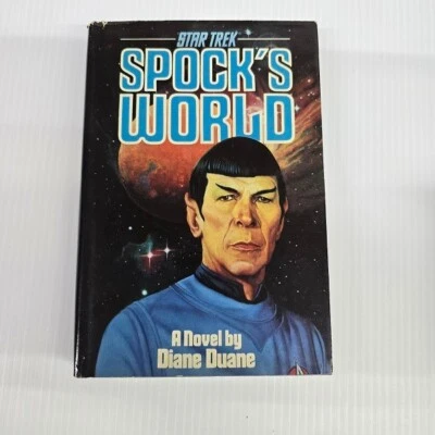 Star Trek Spock's World A Novel by Diane Duane 1988 POCKET BOOKS Hardcover DJ - Image 1 of 4