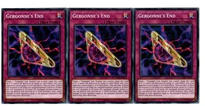 Yugioh - 3X Gergonne's End - Común - 1a Edición - FLOD-EN069 - Casi Como Nuevo - Imagen 1 de 1