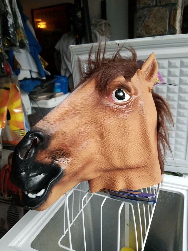HORSE HEAD  Costume Mask  FORUM 50% off !! final sale ! - Image 1 of 1