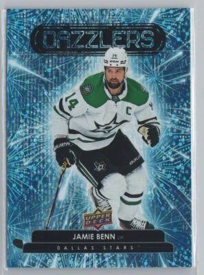 2022-23 Upper Deck #DZ-47 Jamie Benn Dazzlers Blue - Image 1 of 2