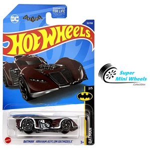Hot Wheels 2022 #32 - Batman Arkham Asylum Batmobile (rot) - Bild 1 von 2
