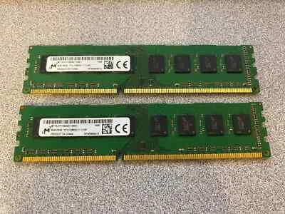 Memoria RAM de escritorio 16 GB 2X8 GB DDR3 PC3L-12800U DELL HP LENOVO ACER GATEWAY Foto 1 de 4
