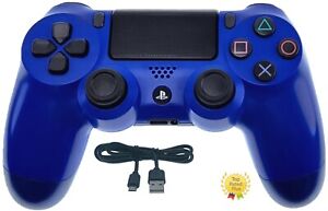 Sony DualShock PS4, V2 wave blue super-Fast controller (charging time 10m)
