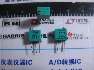 1X 1240W 5K 5% Trimmer Resistors Through Hole 5Kohms 1/4w 5% Y40535K00000J0L - Picture 1 of 5