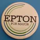 Vtg 1983 Bernard Epton For Mayor Chicago, Illinois Political Button Pin Pinback