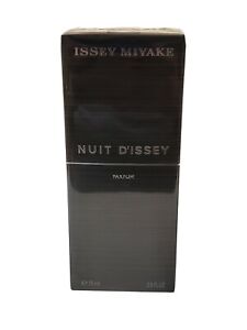 Nuit d'Issey by Issey Miyake for Men 2.5 oz Parfum Spray Brand New