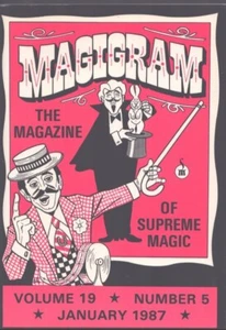 Magicgram The Magazine of Supreme Magic January, 1987 As New! - Picture 1 of 1