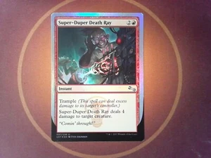 Foil Super-Duper Death Ray - Unstable - Magic the Gathering - Tracked - Picture 1 of 1