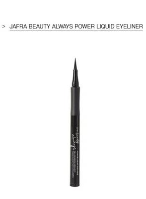 Delineador de ojos líquido JAFRA 12 Horas Midnight Black Power precio de venta sugerido por el fabricante 19,00 USD Foto 1 de 2