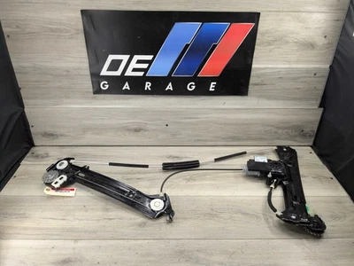 OEM BMW G22 G23 G82 G83 M4 Right Passenger Door Window Regulator Lifter w/ Motor - Image 1 of 4