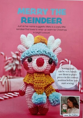 Crochet Pattern Merry The Christmas Reindeer - Toy - Image 1 of 4
