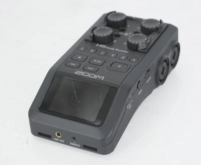 Zoom H6 Pro Handheld Recorder, All-Black Edition MAKEL/FEHLTEILE - Bild 1 von 4