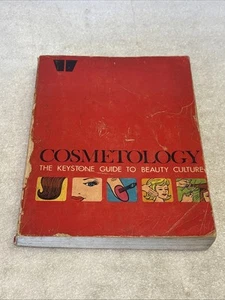1972 Cosmetology The Keystone Guide to Beauty Culture Book Softcover Hairstyles - Picture 1 of 10