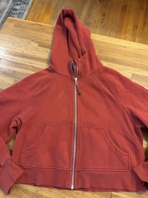 Sudadera con Capucha Lululemon Buceo Grande Cremallera Completa XS/S Brier Rose Foto 1 de 4