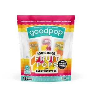 Goodpop 100% Saft Gefrier Pops 15ct - Limonadensorte, mit Elektrolyten - Bild 1 von 5