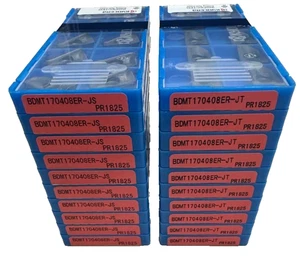 200 pcs Kyocera carbide Inserts: BDMT170408ER-JS  BDMT170408ER-JT  PR1825 - Picture 1 of 3