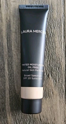 Laura Mercier Oil Free Tinted Moisturizer In 1W1 Porcelain 0.8 oz Sealed - Image 1 of 3