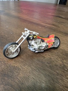 Matchbox - Harley Davidson - 1:64 Diecast Motorcycle Marines 25 Chopper  - Picture 1 of 19