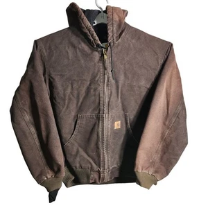 Chaqueta con Capucha Carhartt J130 DKB Marrón Pato Activo **DESTEÑIDO**Para Hombre XL Extra Grande - Imagen 1 de 13