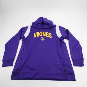 Minnesota Vikings Nike NFL On Field Therma-Fit Sweatshirt Men's Purple Used - Picture 1 of 5