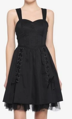 Vestido Corsé Negro Hot Topic Emo/Gótico, Talla 2XL (16) Foto 1 de 4