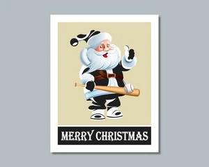 compare to CHICAGO WHITE SOX Christmas Santa Baseball Photo 8x10 11x14 16x20 - Picture 1 of 9