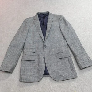 J.Crew Jacket 36S Gray Moon Tweed Ludlow Glen Plaid - Picture 1 of 15