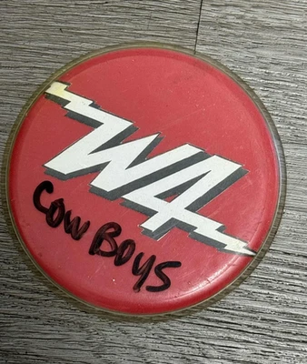 霍华德·斯特恩私人零件W4牛仔广播电台帽子别针电影道具 — 第 1/3 张图片