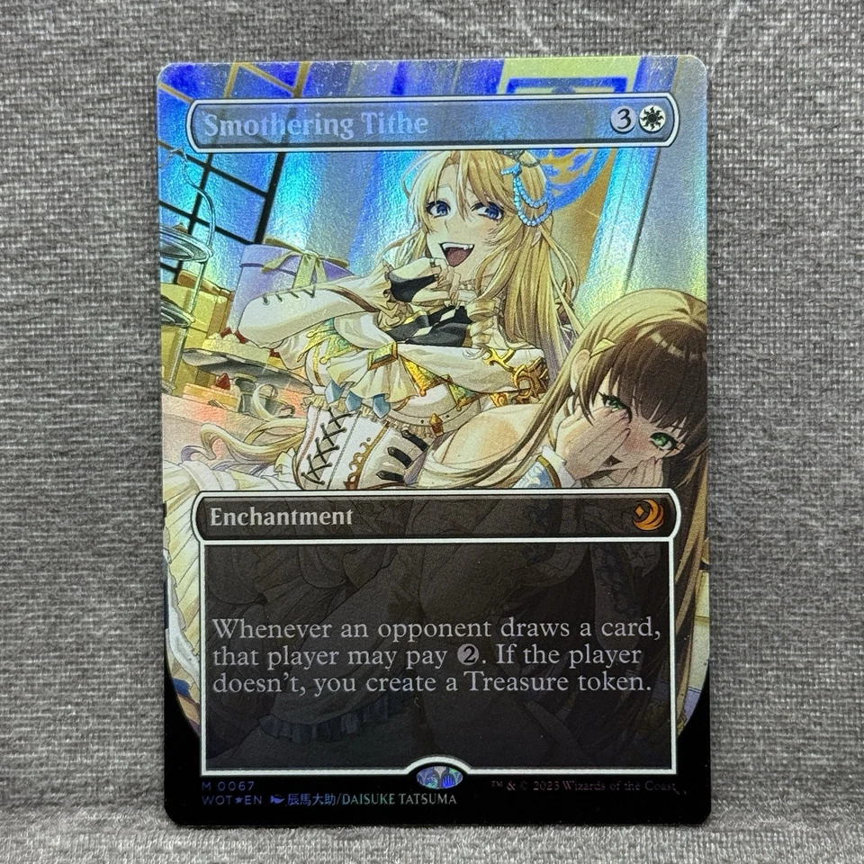 MTG Smothering Tithe (Anime Borderless) – Enchanting Tales WOT #67 Foil NM - Image 1 of 4