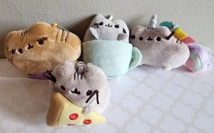 Lote Caja Ciega Pusheen Cat Gund Peluche Snack Time Serie 1 Libro Taza de Té Pizza - Imagen 1 de 7