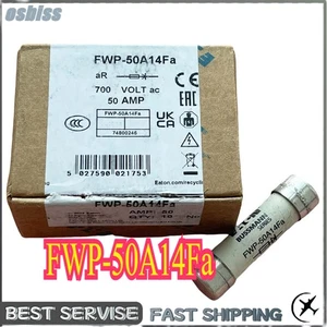 10pcs Amplificatore 50A 700V 14x51mm Fusibile Bussmann FWP-50A14Fa FWP-50A14F 50 NUOVO - Foto 1 di 1