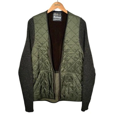Barbour D225 Polarquilt Combination Zip In Liner Large Wool Rare 00s Vintage - Image 1 of 4