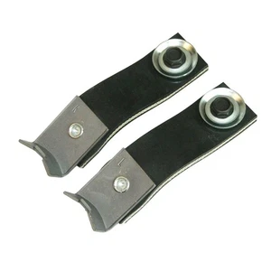 Exhaust Tail Pipe Hangers Factory Style 2 1/2" Pipe 1964-72 Chevelle Camaro 2pc - Picture 1 of 9