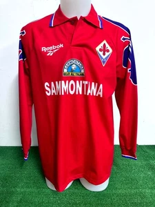 MAGLIA FIORENTINA NO MATCH WORN ISSUE SHIRT JERSEY VINTAGE CAMISETA 1995/1996 - Imagen 1 de 7