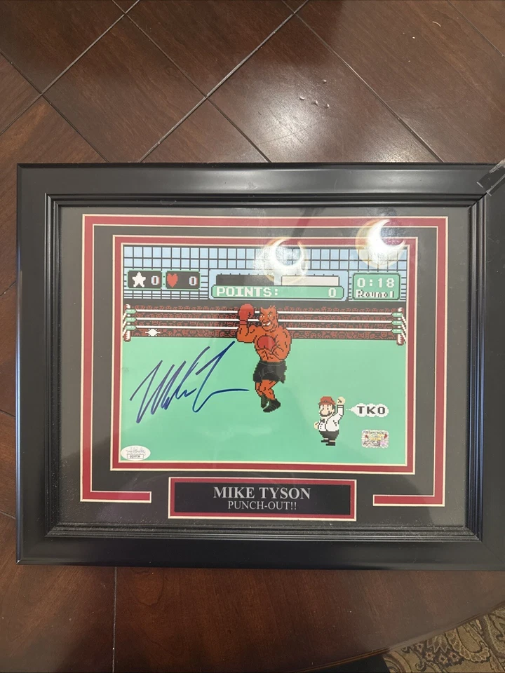 Autographed Mike Tyson Nintendo Punch Out ￼ - Image 1 of 4
