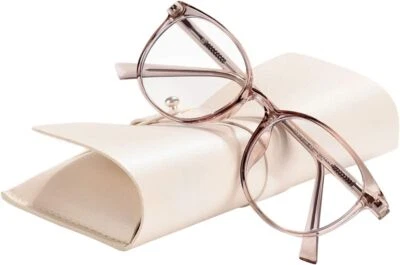 FONHCOO Blaulichtfilter Brille TR90 Blaulichtbrille ohne Sehstärke Schutzbrille