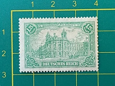 Germany Stamp 1920, Sc A17, #112, 1,25m green, MNH - Image 1 of 4