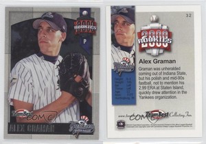 2000 Team Best Rookies Silver Foil Alex Graman #32 Rookie RC